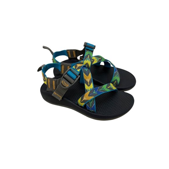 Chaco Z/1 Multicolor Classic Adjustable Strap Hiking Sandals Shoes Kids size 13 - Picture 1 of 8